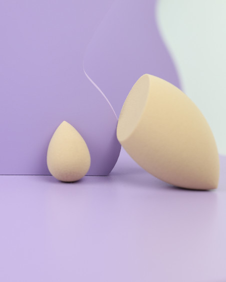 Aplikator do podkładu mini beżowy