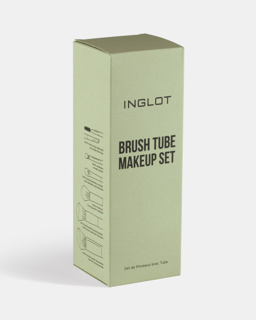 Zestaw pędzli w tubie ZIELONY Zestaw pędzli w tubie ZIELONY