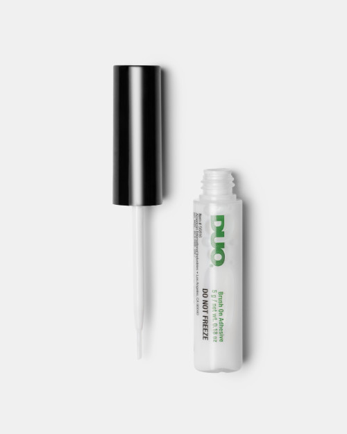 Klej do rzęs z pędzelkiem DUO Clear