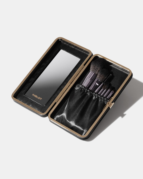 Zestaw pędzli do makijażu w etui Zestaw pędzli do makijażu w etui