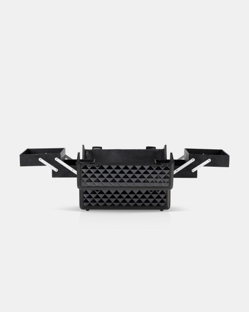 Kufer kosmetyczny diamentowy czarny duży (MB153A-M) Kufer kosmetyczny diamentowy czarny duży (MB153A-M)