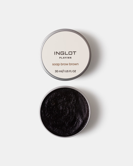 Mydło do brwi INGLOT PLAYINN Soap Brow BROWN