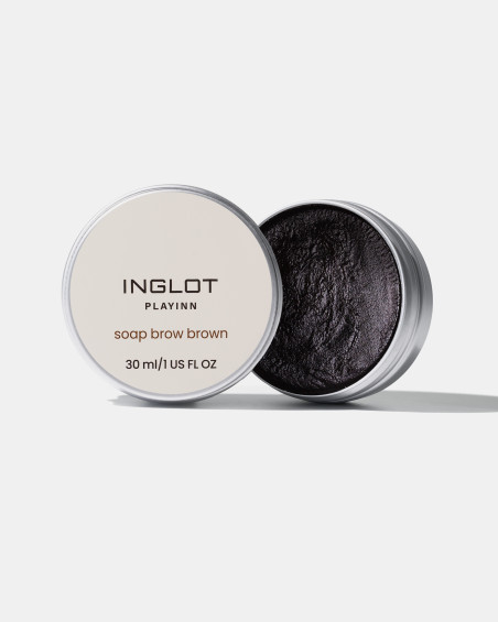 Mydło do brwi INGLOT PLAYINN Soap Brow BROWN