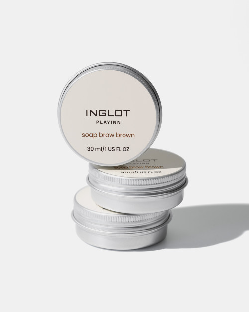 Mydło do brwi INGLOT PLAYINN Soap Brow BROWN