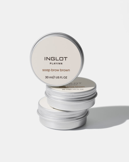 Mydło do brwi INGLOT PLAYINN Soap Brow BROWN