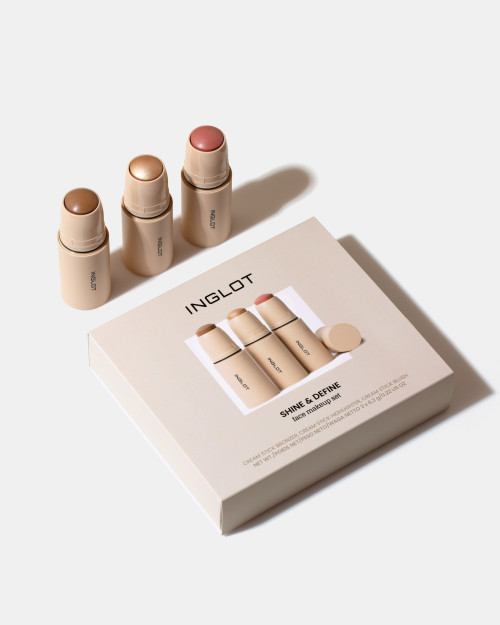 Zestaw do makijażu twarzy Shine & Define