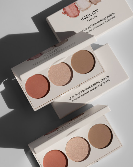 Paleta do makijażu twarzy GLOW ON POINT! INGLOT PLAYINN