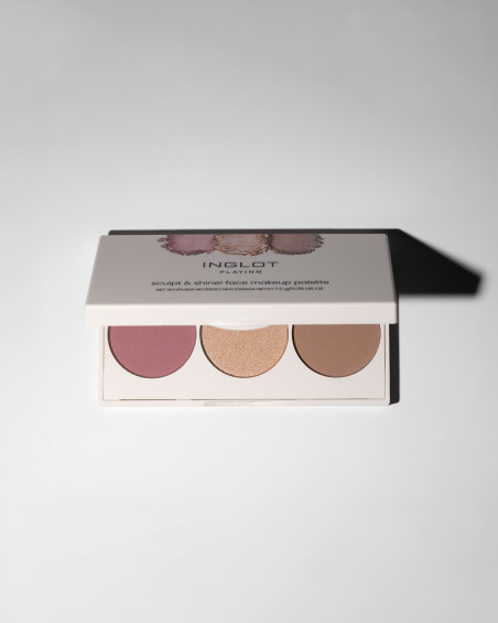 Paleta do makijażu twarzy SCULPT & SHINE! INGLOT PLAYINN