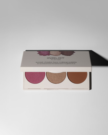 Paleta do makijażu twarzy SUNSET CHEEKS! INGLOT PLAYINN