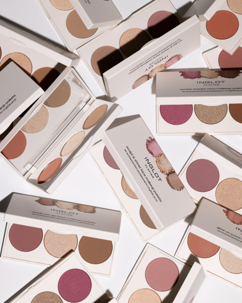 Paleta do makijażu twarzy SUNSET CHEEKS! INGLOT PLAYINN