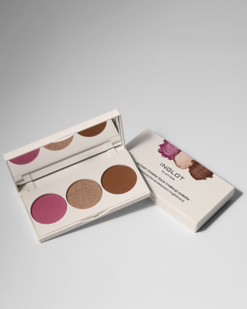 Paleta do makijażu twarzy SUNSET CHEEKS! INGLOT PLAYINN