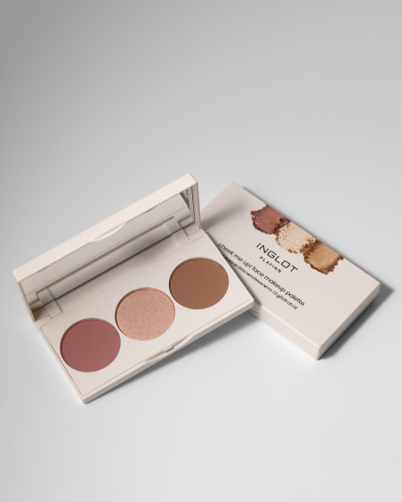 Paleta do makijażu twarzy CHEEK ME UP! INGLOT PLAYINN