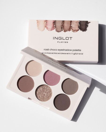 Paleta cieni do powiek Rosé Choco INGLOT PLAYINN