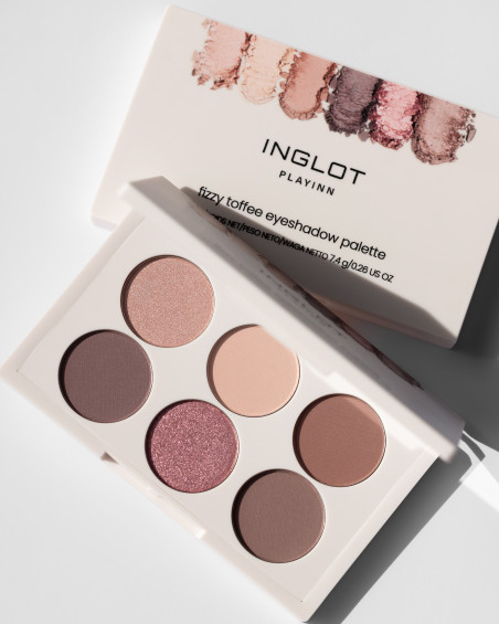Paleta cieni do powiek Fizzy Toffee INGLOT PLAYINN