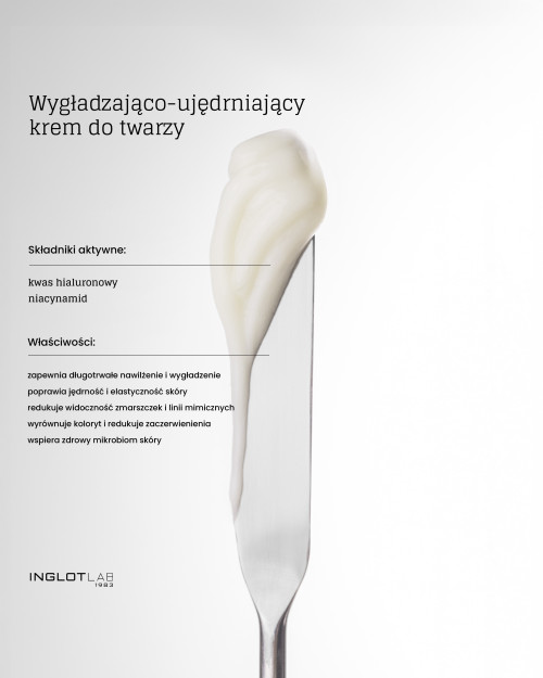 Wygładzająco-ujędrniający krem do twarzy INGLOT LAB Wygładzająco-ujędrniający krem do twarzy INGLOT LAB