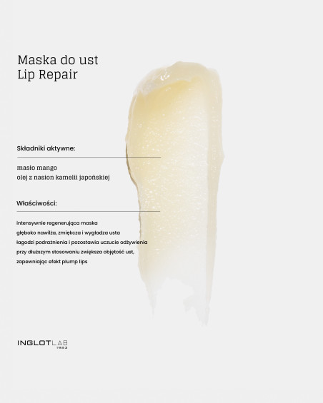 Maska do ust LIP REPAIR INGLOT LAB