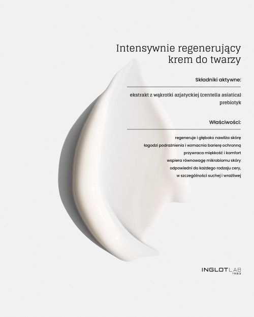 Intensywnie regenerujący krem do twarzy INGLOT LAB