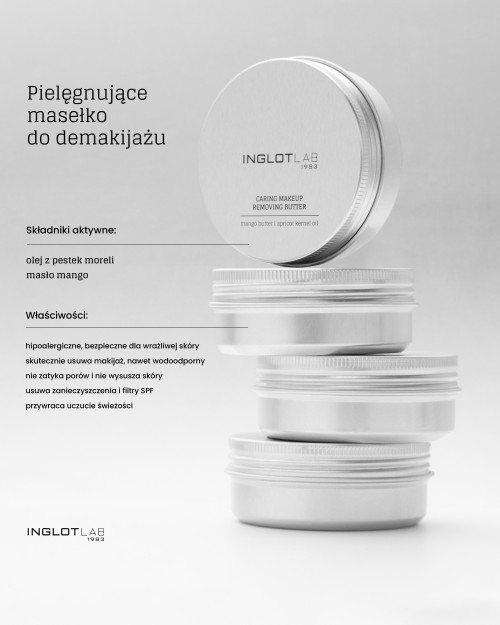 Pielęgnujące masełko do demakijażu INGLOT LAB Pielęgnujące masełko do demakijażu INGLOT LAB