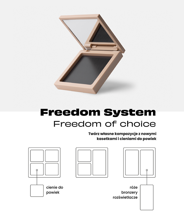 Skomponuj Własną Paletę Makijażową z INGLOT Freedom System