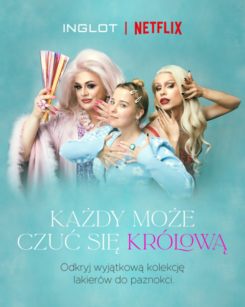 Limitowana kolekcja Inglot i Netflix. Odkryj manicure na miarę Królowej!