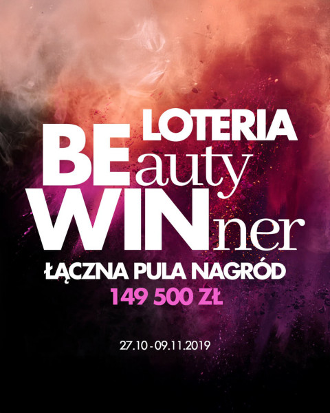 Weź udział w loterii BEauty WINner! Łączna pula nagród 149 500 zł